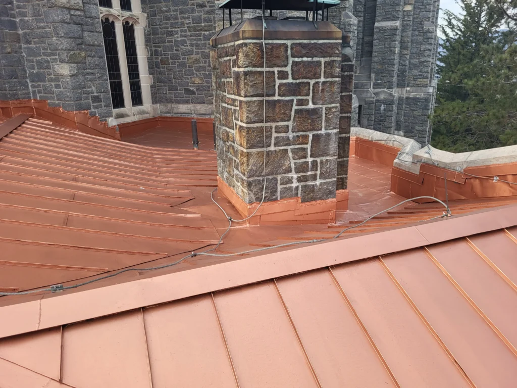 Copper Roof Repair